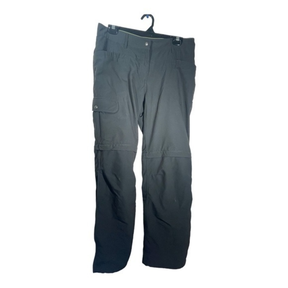 MEC Womens Convertible Hiking Pants Brownish Grey Pockets Gorpcore Size 10